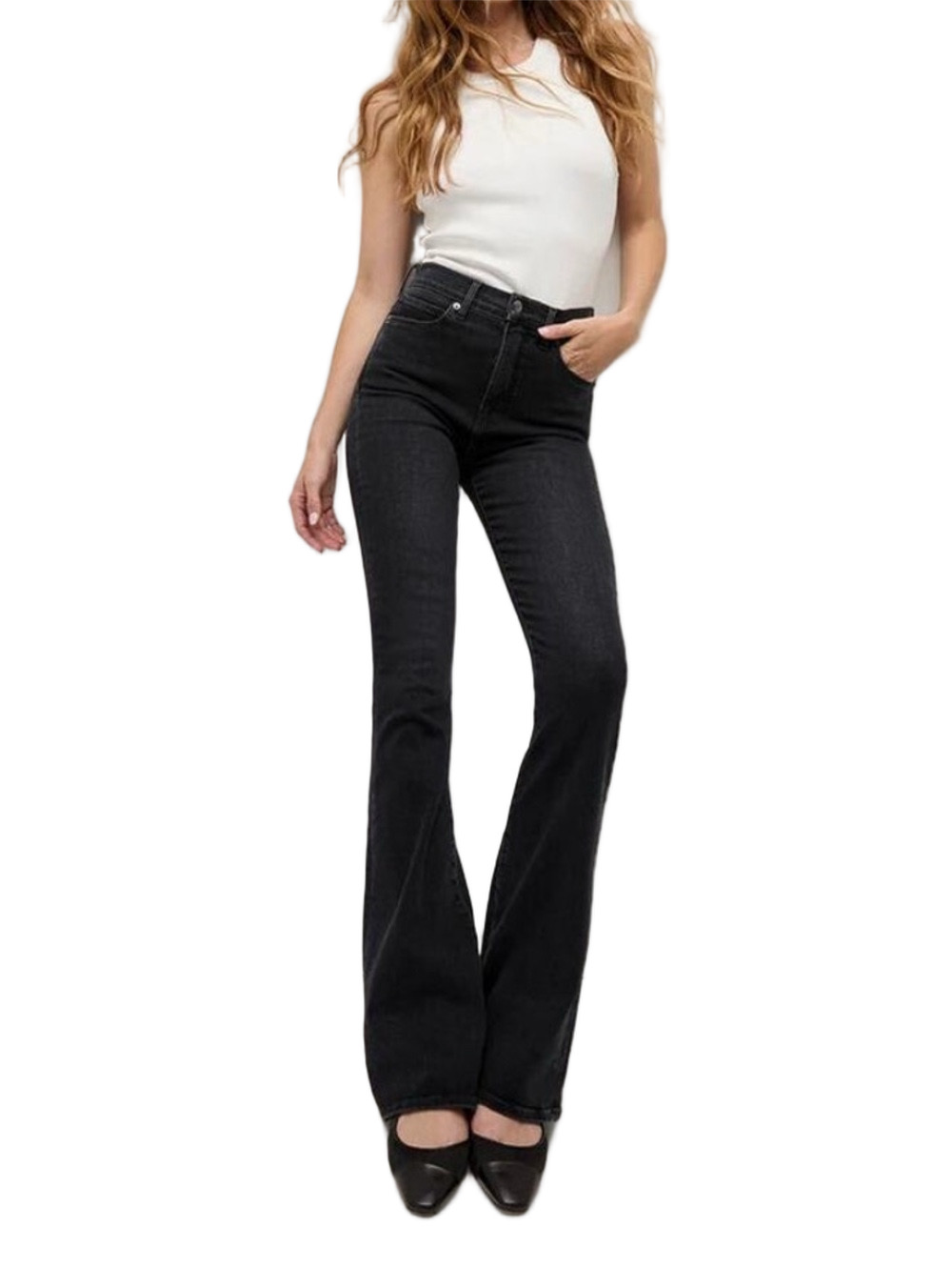 Veronica Beard Beverly High Rise Flare